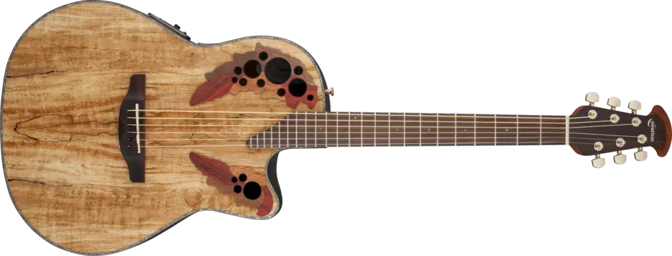 Celebrity Elite+ Mid Depth Acoustic/Electric - Spalted Maple