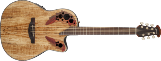 Ovation - Celebrity Elite+ Mid Depth Acoustic/Electric - Spalted Maple
