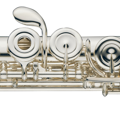 1307 Professional Series 958 Britannia Silver Flute, C# Trill, D# Roller, Split E, Offset G