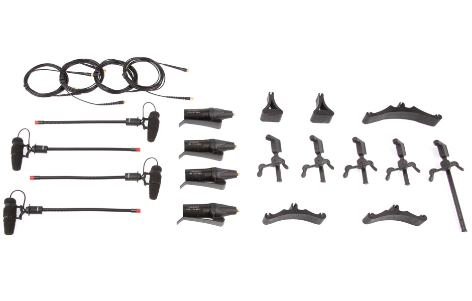 4099 CORE Classic Touring Kit, 4 Microphones and Accessories with Case