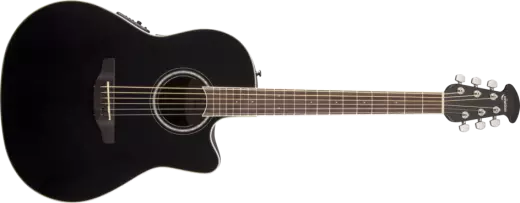 Ovation - Celebrity Standard Mid Depth Acoustic/Electric - Black