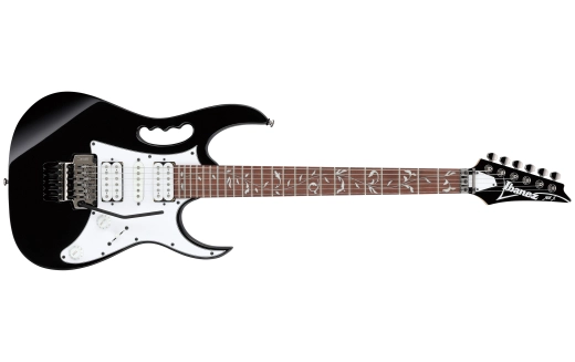 JEM Junior Steve Vai Signature Electric Guitar with Vine Inlay - Black