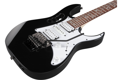 JEM Junior Steve Vai Signature Electric Guitar with Vine Inlay - Black