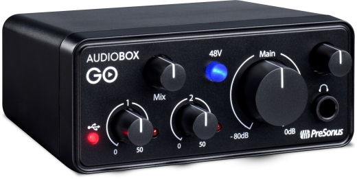 PreSonus - AudioBox GO Compact 2x2 USB Audio Interface