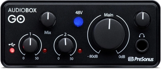 AudioBox GO Compact 2x2 USB Audio Interface