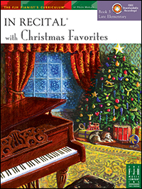 FJH Music Company - In Recital with Christmas Favorites, Book 3 - Marlais - Piano - Book/Audio Online