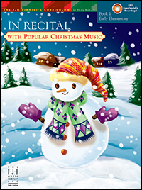 FJH Music Company - In Recital with Popular Christmas Music, Book1 McLean/Olson/Marlais Piano Livre/Audio en ligne