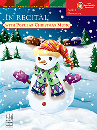 FJH Music Company - In Recital with Popular Christmas Music, Book2 McLean/Olson/Marlais Piano Livre/Audio en ligne
