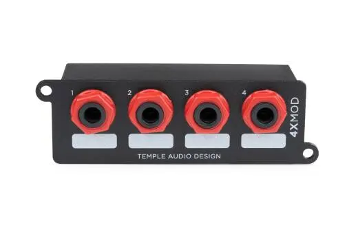 Temple Audio - 4X MOD 4-Way Jack Patch Module