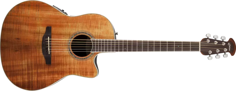 Celebrity Standard Plus Mid Depth Acoustic/Electric - Figured Koa