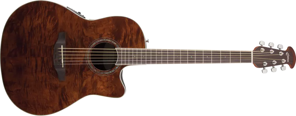 Celebrity Standard Plus Mid Depth Acoustic/Electric - Nutmeg Burled Maple