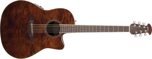 Celebrity Standard Plus Mid Depth Acoustic/Electric - Nutmeg Burled Maple