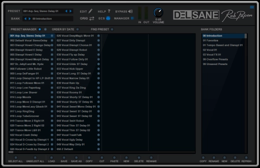 DelSane Virtual Stereo Tape Delay with Disrupt Sphere - Download