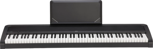 B2N 88-Key Digital Piano with Light Touch Action and Speakers - Black