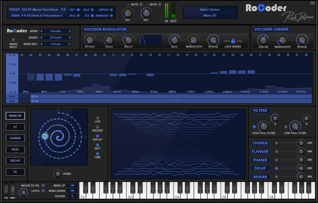 RoCoder 32 Band Vocoder - Download