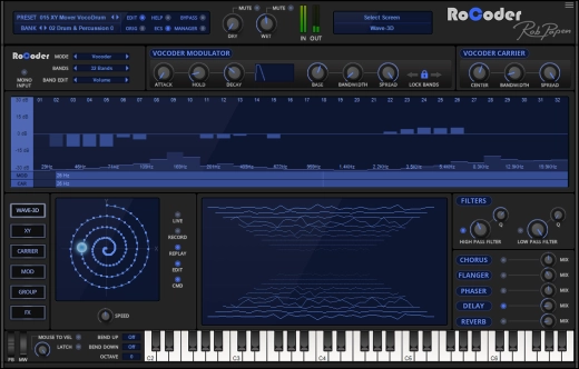 Rob Papen - RoCoder 32 Band Vocoder - Download