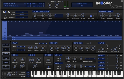 RoCoder 32 Band Vocoder - Download