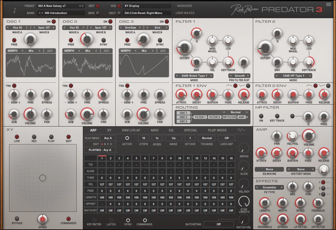 Predator-3 Virtual Synthesizer Upgrade from Predator-2 - Download