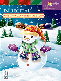 FJH Music Company - In Recital with Popular Christmas Music, Book3 McLean/Olson/Marlais Piano Livre/Audio en ligne