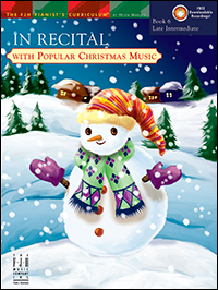 FJH Music Company - In Recital with Popular Christmas Music, Book 6 - McLean/Olson/Marlais - Piano - Book/Audio Online