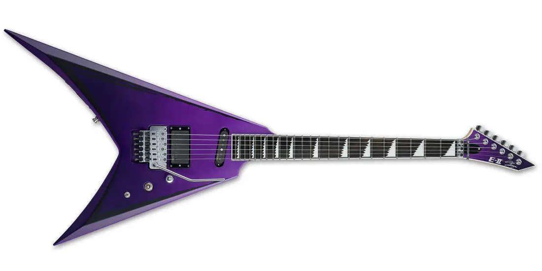 E-II Alexi Ripped Electric Guitar - Purple Fade Satin