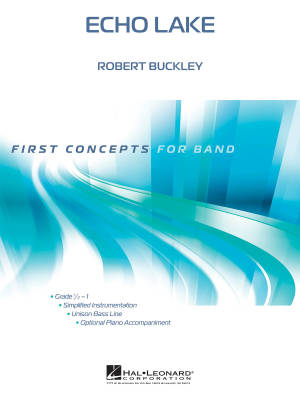 Hal Leonard - Echo Lake - Buckley - Concert Band - Gr. 0.5-1