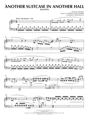 Andrew Lloyd Webber Piano Songbook - Keveren - Piano - Book