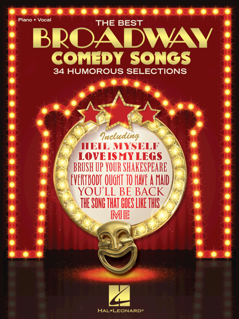 The Best Broadway Comedy Songs - Piano/Vocal/Guitar - Book