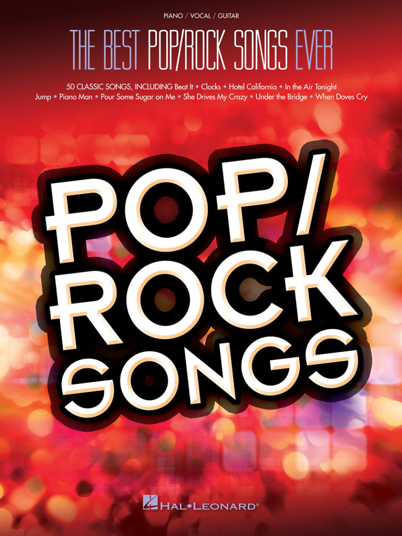 Best Pop/Rock Songs Ever - Piano/Vocal/Guitar - Book