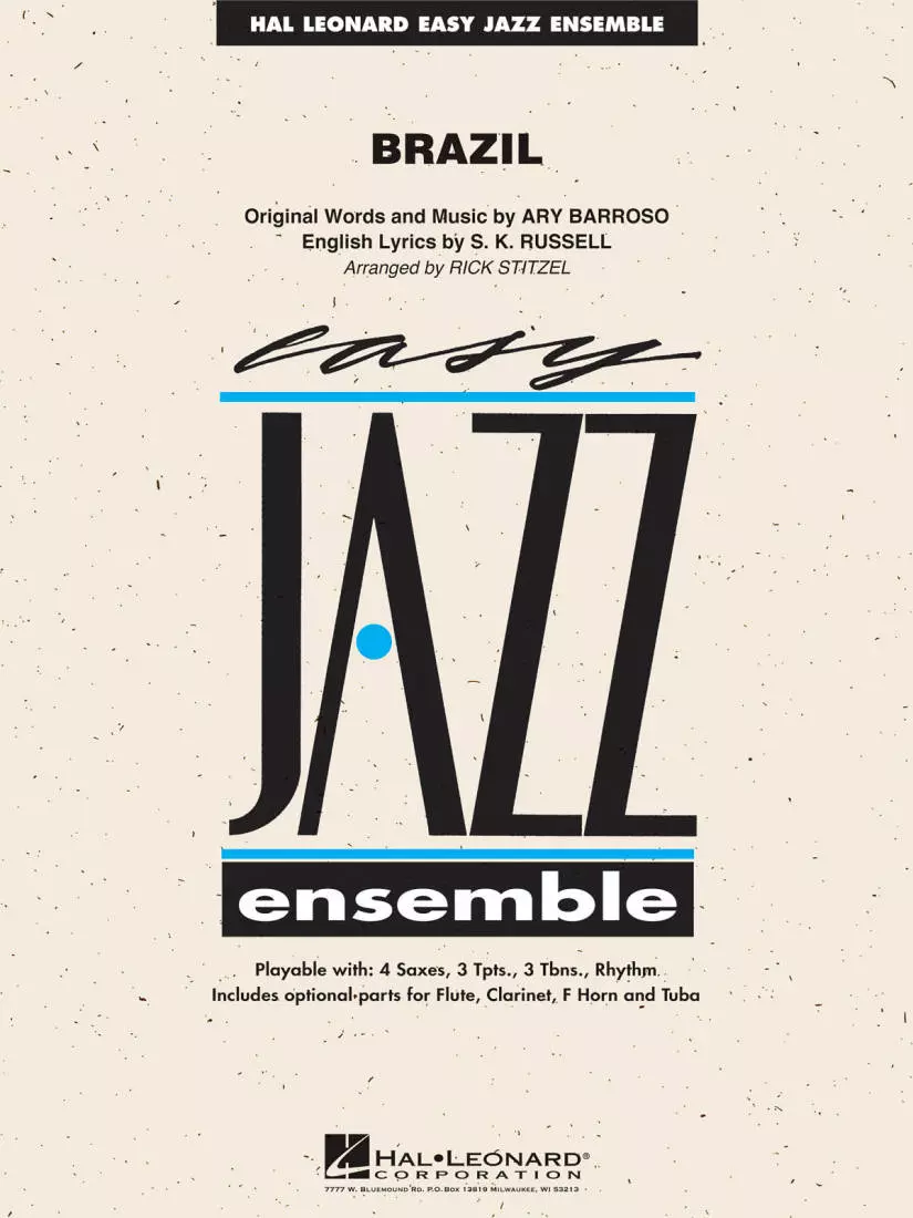 Brazil - Barroso/Russell/Stitzel - Jazz Ensemble - Gr. 2