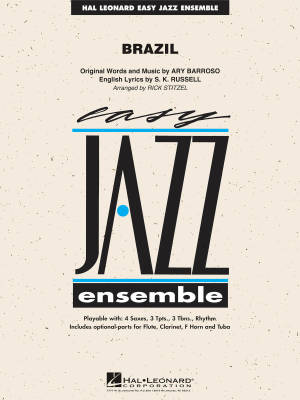 Hal Leonard - Brazil - Barroso/Russell/Stitzel - Jazz Ensemble - Gr. 2