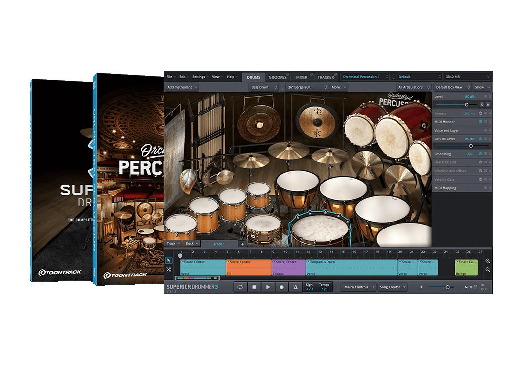 Superior Drummer 3 Orchestral Edition - Download