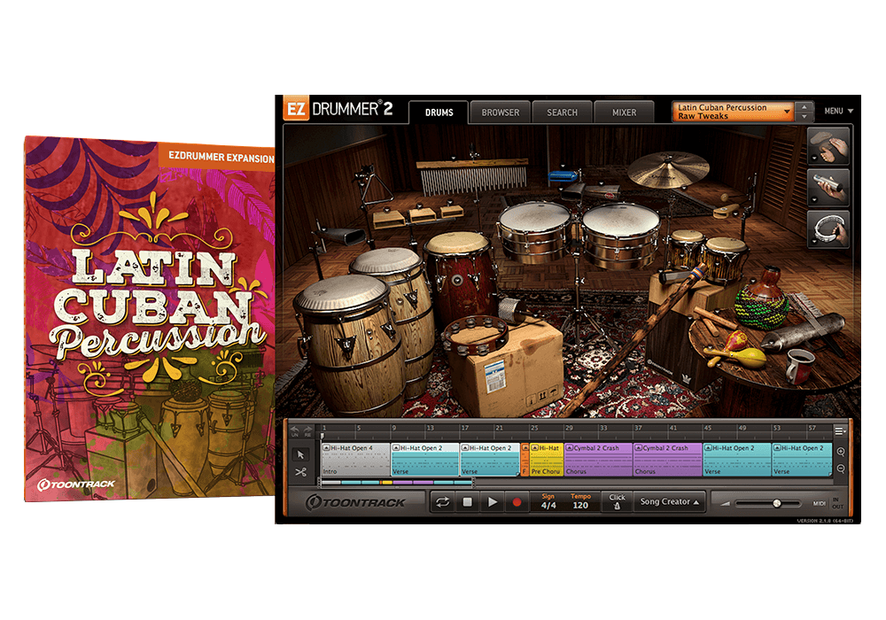 Latin Cuban Percussion EZX - Download