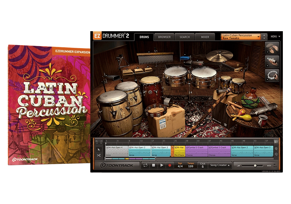 Latin Cuban Percussion EZX - Download