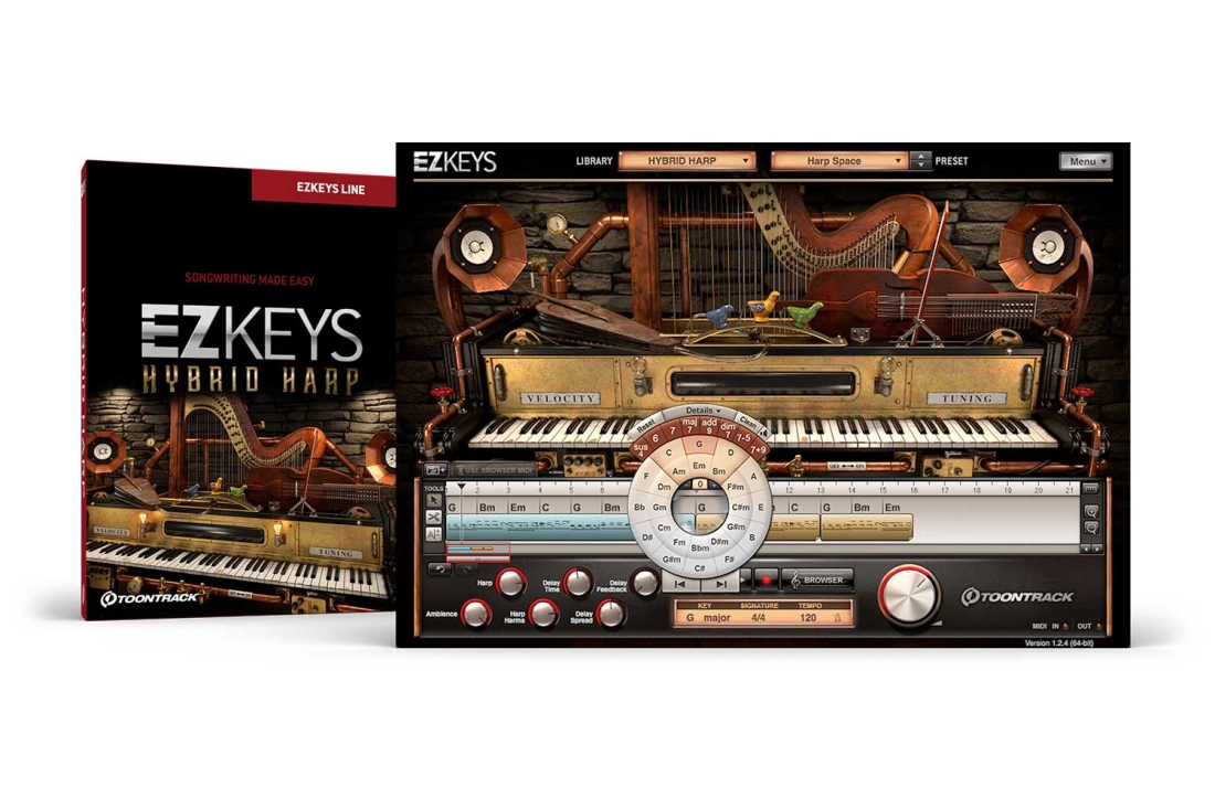 EZkeys Hybrid Harp - Download