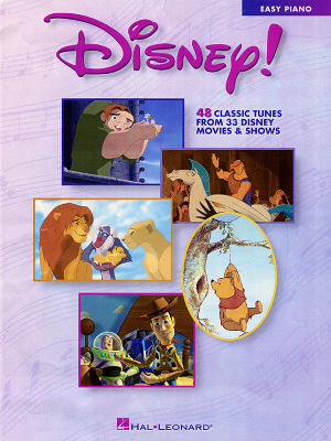 Disney! Easy Piano 48 Classic Tunes From 33 Disney Movies & Shows - Easy Piano - Book