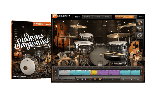 Toontrack - Singer Songwriter EZX  Drum Expansion - Download
