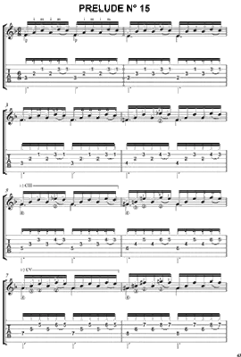 Ferdinando Carulli: 24 Preludes Op. 114 - Brandoni - Classical Guitar TAB - Book/DVD