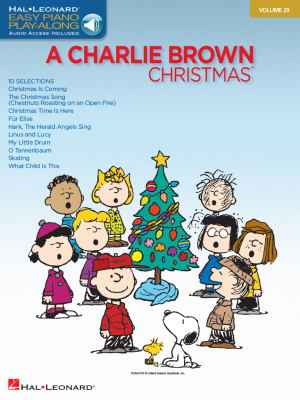 Charlie Brown Christmas: Easy Piano Play-Along Volume 29 - Easy Piano - Book/Audio Online
