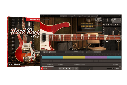 Toontrack - Module dextension de basse Hard Rock EBX (en tlchargement)