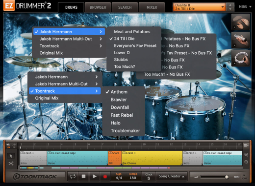 Duality II EZX Drum Expansion - Download