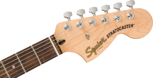 FSR Affinity Series Stratocaster, Laurel Fingerboard, White Pickguard - Surf Green