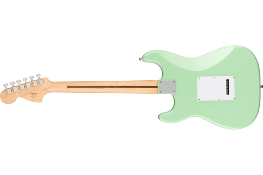 FSR Affinity Series Stratocaster, Laurel Fingerboard, White Pickguard - Surf Green