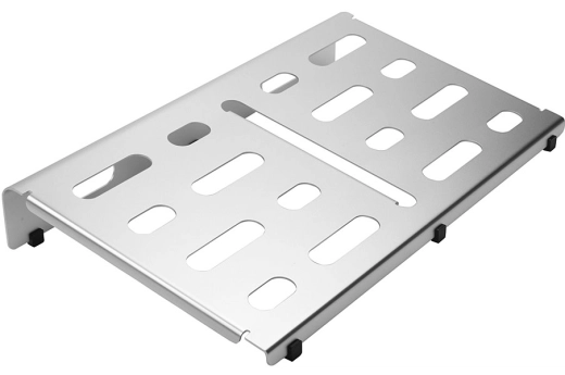Medium Pedalboard with Tour Accessory Case 2.0 - Sliver