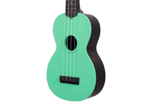 Waterman Composite Soprano Ukulele - Sea Foam Green Matte