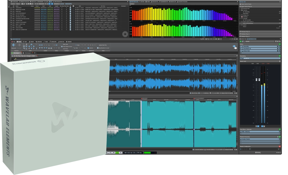 Wavelab Elements 11 Full Version - Boxed