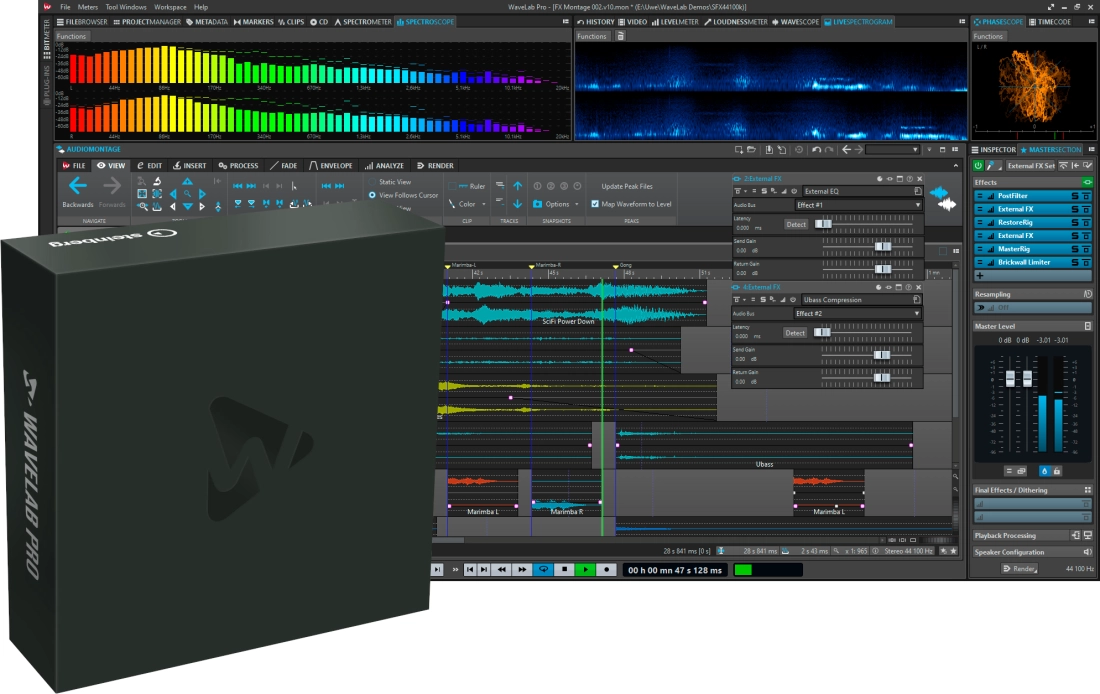 WaveLab Pro 11 Full Version - Boxed