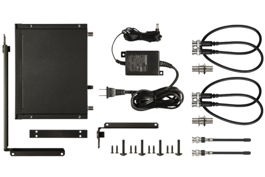 BLX14R/MX53 Wireless Rack Mount Presenter System with Earset Microphone (J11: 596-616 MHz)
