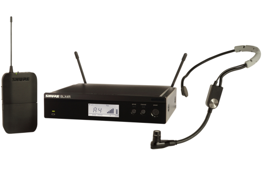 BLX14R/SM35 Wireless Rack Mount Headset System with Headset Microphone (J11: 596-616 MHz)