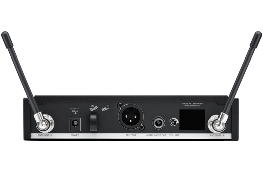 BLX14R/W85 Wireless Rack Mount Presenter System with Lavalier Microphone (H10: 542-572 MHz)